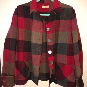 Vintage plaid women’s Pendleton jacket Sz. L